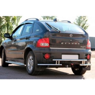 Rear Guard AK005-2 (Stainless Steel) SsangYong Action 2005-2018 photo 1