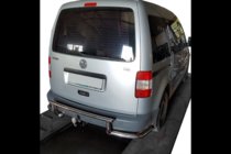 Volkswagen Caddy 2010-2015 Rear Bar AK003-3 (2 pcs, stainless steel) photo 3