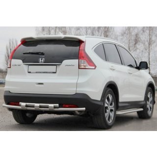 Rear bar AK002-double (stainless steel) photo 1