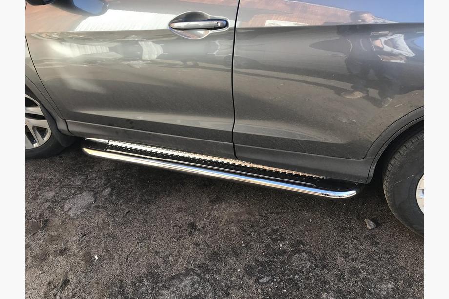Honda CRV 2012-2016 Side Steps KB001 Stainless Steel Image