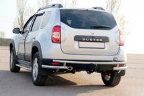 Renault Duster 2008–2017 Rear Bar AK005-Special (Stainless Steel) photo 1