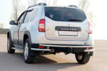 Dacia Duster 2008-2018 Rear Bar AK005-Special (Stainless Steel) photo 2