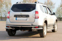 Dacia Duster 2008-2018 Rear Bar AK005-Special (Stainless Steel) photo 3