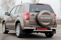 Suzuki Grand Vitara 2005-2017 Rear Guard AK003-2 (Stainless Steel) photo 1