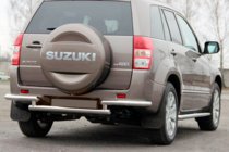 Suzuki Grand Vitara 2005-2017 Rear Guard AK003-2 (Stainless Steel) photo 3