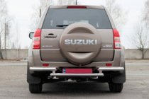 Suzuki Grand Vitara 2005-2017 Rear Guard AK003-2 (Stainless Steel) photo 2