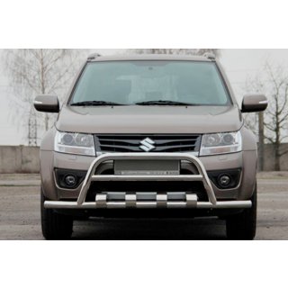 Bull Bar ST-WT-15 (Stainless Steel) Suzuki Grand Vitara 2005-2017 photo 1