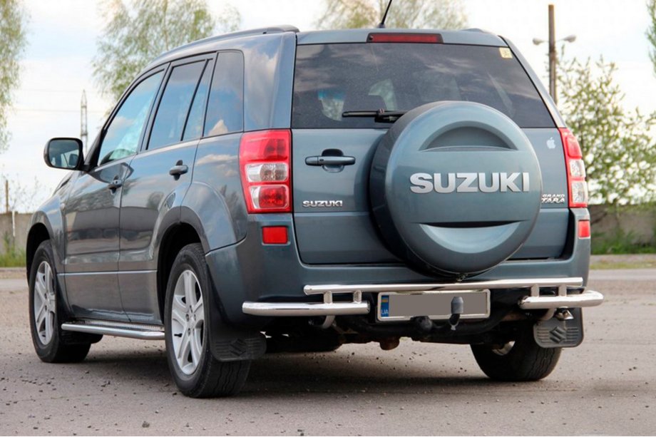 Suzuki Grand Vitara 2005-2017 Rear Guard AK005-3 (Stainless Steel) Image