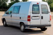 Citroen Jumpy 1996-2007 Rear double corner bars AK003-double (stainless steel) photo 4