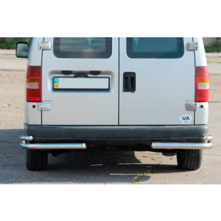 Rear double corner bars AK003-double (stainless steel) photo 1