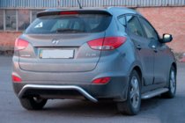 Hyundai IX-35 2010-2015 Rear Guard AK007 (Stainless Steel) photo 2