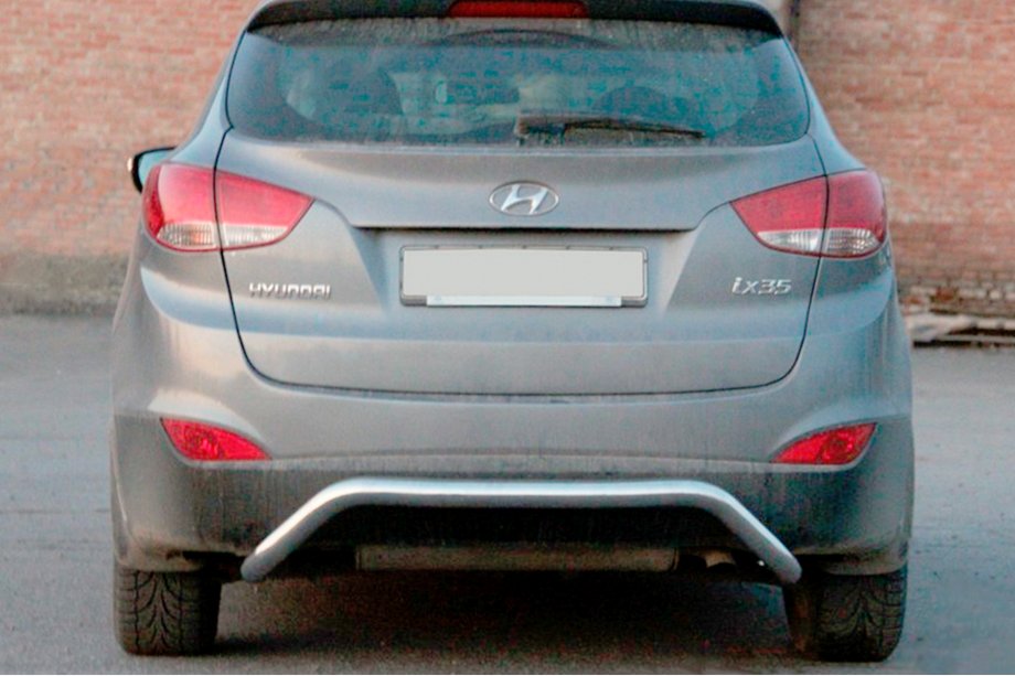 Hyundai IX-35 2010-2015 Rear Guard AK007 (Stainless Steel) Image