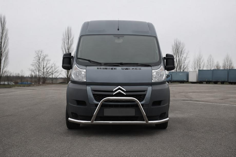 Fiat Ducato 2006-2025 Front Bar ST019 (Stainless Steel) Image