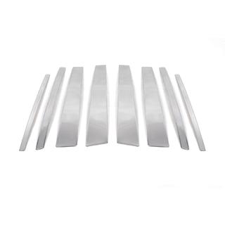 Stainless Steel Door Pillar Trim (8 pcs) Suzuki Grand Vitara 2005-2017 photo 2