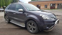 Renault Koleos 2008-2016 Premium Side Steps (2 pcs, Stainless Steel) 60 mm photo 1