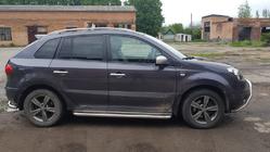 Renault Koleos 2008-2016 Premium Side Steps (2 pcs, Stainless Steel) 60 mm photo 2