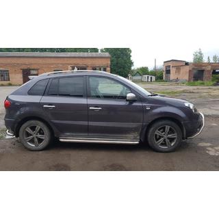 Premium Side Steps (2 pcs, Stainless Steel) Renault Koleos 2008-2016 photo 2
