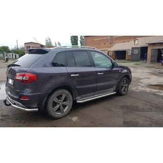 Premium Side Steps (2 pcs, Stainless Steel) Renault Koleos 2008-2016 photo 4