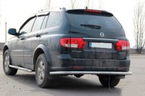 SsangYong Kyron 2005-2014 Rear Bar AK005 (Stainless Steel) photo 3