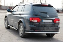 SsangYong Kyron 2005-2014 Rear Bar AK005 (Stainless Steel) photo 1