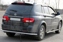 SsangYong Kyron 2005-2014 Rear Bar AK005 (Stainless Steel) photo 2