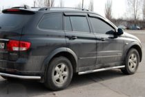 SsangYong Kyron 2005-2014 Side Bars BB002 (2 pcs, Stainless Steel) photo 2