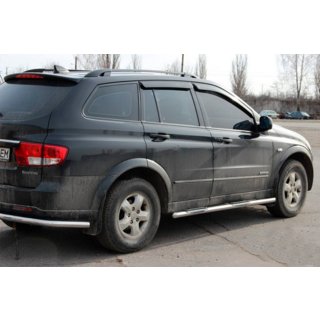 Side Bars BB002 (2 pcs, Stainless Steel) SsangYong Kyron 2005-2014 photo 2