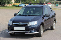 Lada Granta 2011- Front Bull Bar ST009-2 photo 2