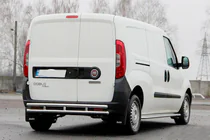 Fiat Doblo II 2010-2022 Rear Bar AK002/1-Double (Stainless Steel) photo 3