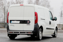 Opel Combo 2012-2018 Rear Bar AK002/1-Double (Stainless Steel) photo 3