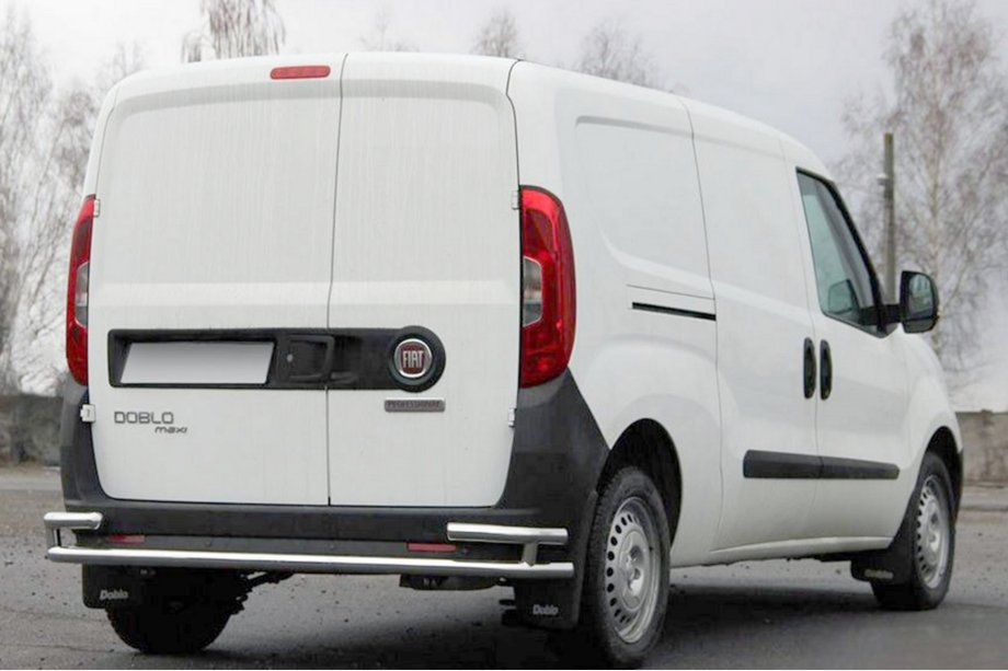 Opel Combo 2012-2018 Rear Bar AK005/2-Double (Stainless Steel) Image