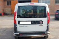 Fiat Doblo II 2010-2022 Rear Bar AK005/2-Double (Stainless Steel) photo 2