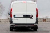 Fiat Doblo II 2010-2022 Rear Bar AK005/2-Double (Stainless Steel) photo 4