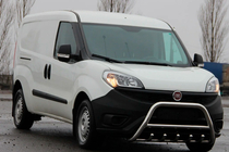 Fiat Doblo II 2010-2022 Bull Bar WT003 (Stainless Steel) photo 1