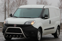 Fiat Doblo II 2010-2022 Bull Bar WT003 (Stainless Steel) photo 3