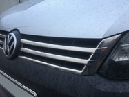 Volkswagen Caddy 2010-2015 Chrome Grille Covers (2 pcs, Stainless Steel) OmsaLine - Italian Stainless Steel photo 8
