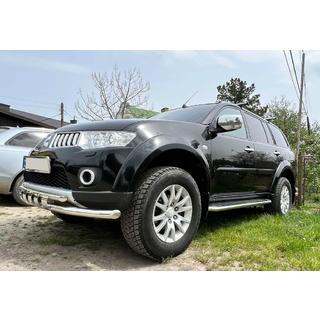Front Bar ST015 (Stainless Steel) Mitsubishi Pajero Sport 2008-2015 photo 2