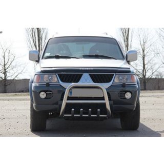 Bull Bar QT006 (Stainless Steel) Mitsubishi Pajero Sport 1996-2007 photo 2