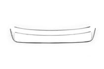 Volkswagen Caddy 2010-2015 Front bumper protector trims Trend (3 pcs, stainless steel) photo 3