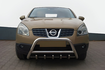 Nissan Qashqai 2010-2014 Front Bar WT003 (Stainless Steel) 60 mm photo 1