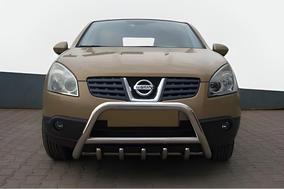 Nissan Qashqai 2010-2014 Front Bar WT003 (Stainless Steel) 60 mm Image