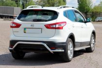 Nissan Qashqai 2014-2021 Rear Bar AK007-Plus (Stainless Steel) photo 4