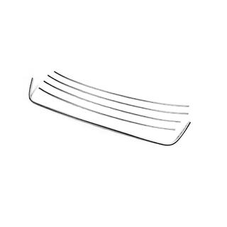 Front bumper protector trims Comfort (5 pcs, stainless steel) Volkswagen Caddy 2010-2015 photo 3