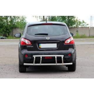 Rear Bar AK011 (Stainless Steel) Nissan Qashqai 2010-2014 photo 2