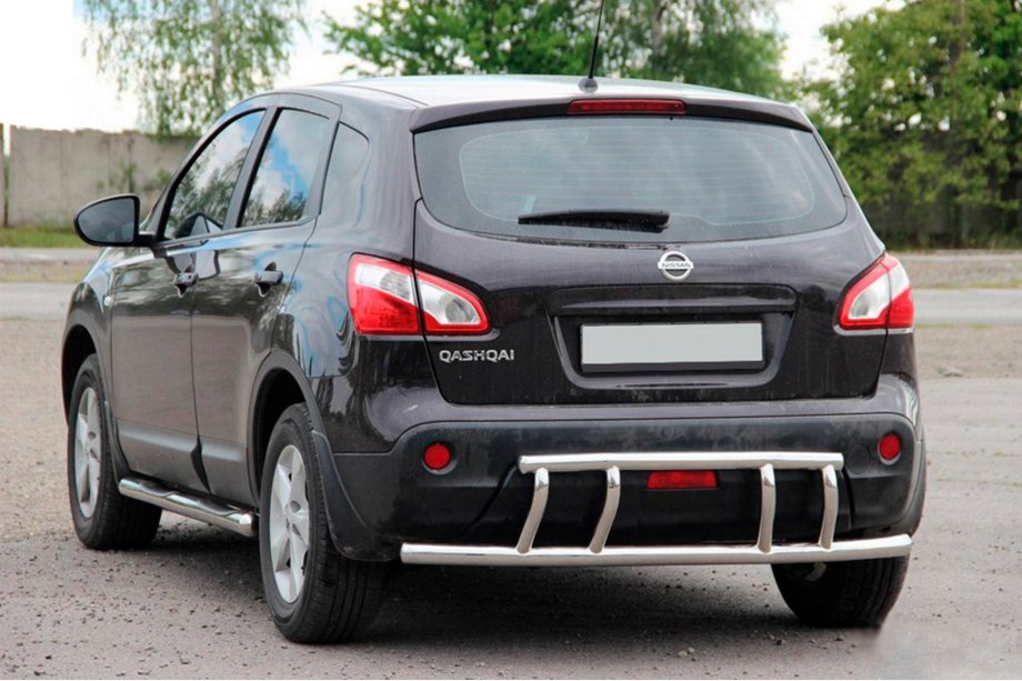 Nissan Qashqai 2010-2014 Rear Bar AK011 (Stainless Steel) Image