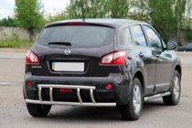 Nissan Qashqai 2007-2010 Rear Bar AK011 (Stainless Steel) photo 2