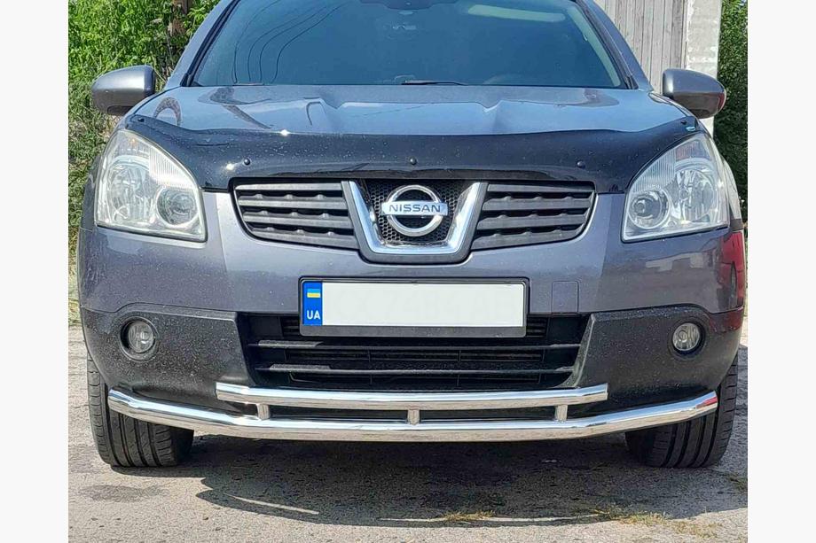 Nissan Qashqai 2007-2010 Front Double Bar ST014 (Stainless Steel) Image