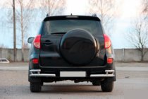 Toyota Rav 4 2006-2013 Rear Corner Bars AK003-Double (2 pcs, stainless steel) photo 2