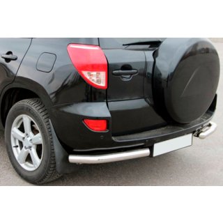 Rear Corner Bars AK003 (2 pcs, stainless steel) Toyota Rav 4 2006-2013 photo 1