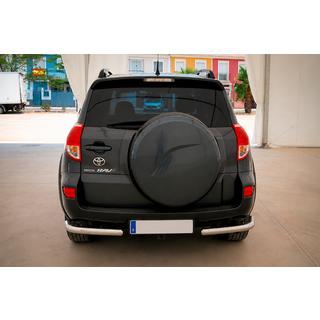 Rear Corner Bars AK003 (2 pcs, stainless steel) Toyota Rav 4 2006-2013 photo 2